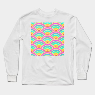 Seigaiha Waves Long Sleeve T-Shirt